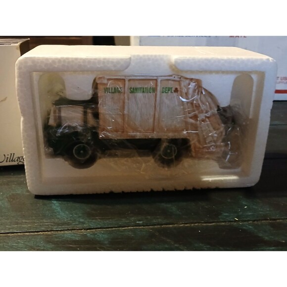 Department 56 Snow Vehicle Garbage Truck - Picture 2 of 2